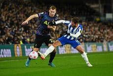 Brighton & Hove Albion vs Tottenham Hotspur LIVE: Premier League result, final score and reaction