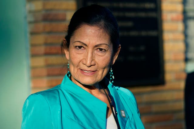 <p>Interior Secretary Deb Haaland</p>