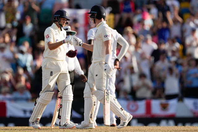 <p>England racked up the runs on day one, with Joe Root and Dan Lawrence doing the bulk of the damage</p>