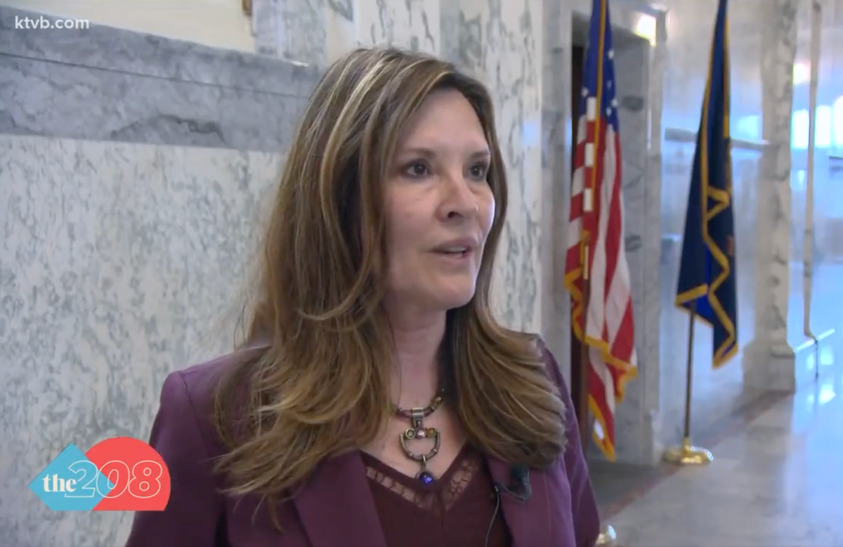 Idaho Republican storms off after reporter asks why she spoke at event hosted by white nationalist Idaho Republican storms off after reporter asks why she spoke at event hosted by white nationalist