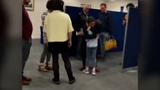 Nazanin Zaghari-Ratcliffe hugs daughter in emotional airport reunion after UK return