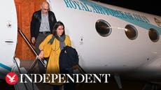 Liz Truss welcomes Nazanin Zaghari-Ratcliffe and Anoosheh Ashoori back to UK at airport