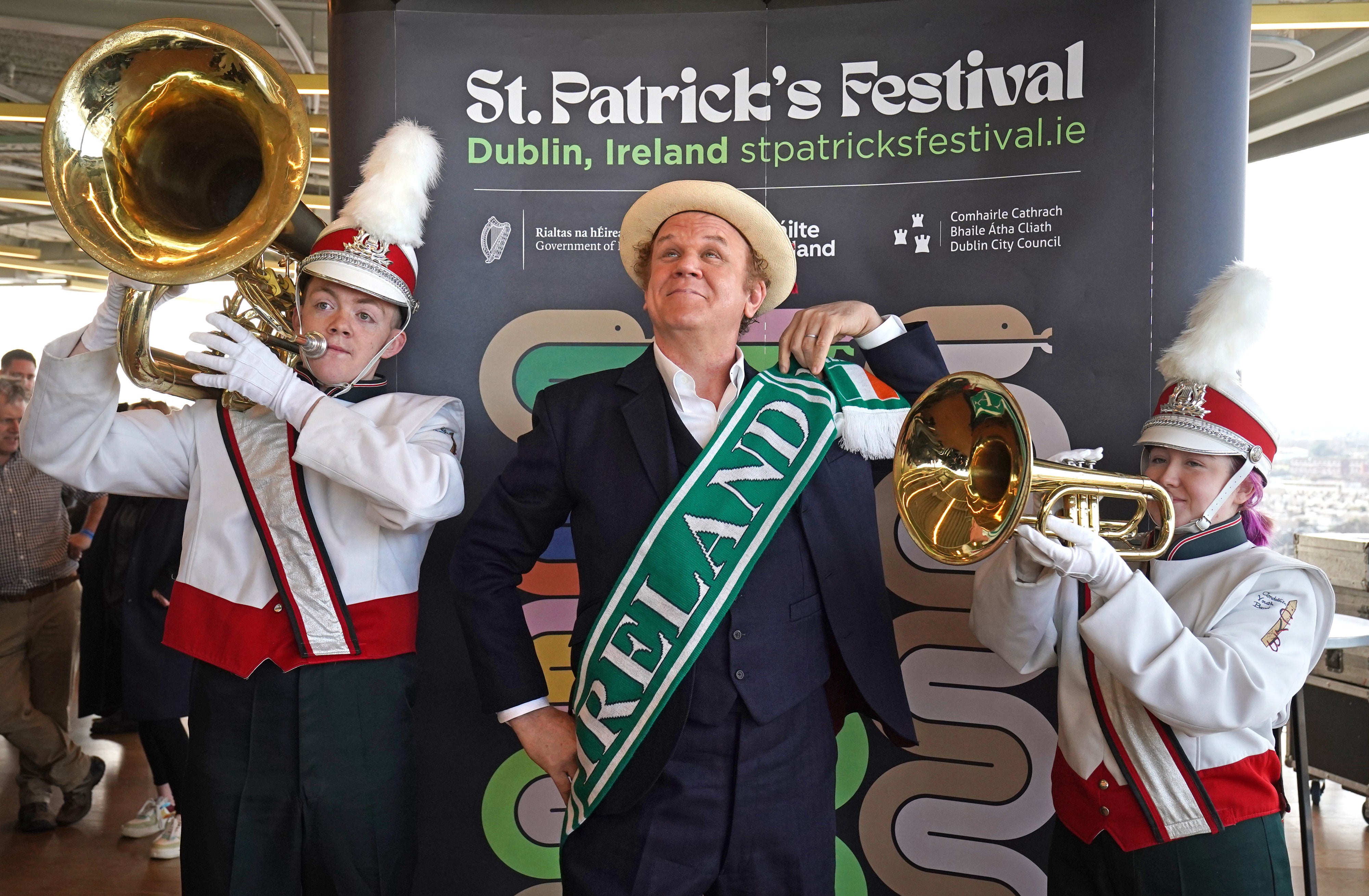 Irish-American-actor John C Reilly will be the international guest of honour at the Dublin parade (Brian Lawless/PA)