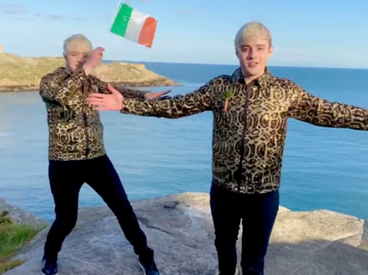 Jedward wish everyone except Putin a Happy St Patrick’s Day