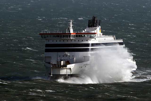 <p>P&O Ferries Spirit of Britain (Gareth Fuller/PA)</p>