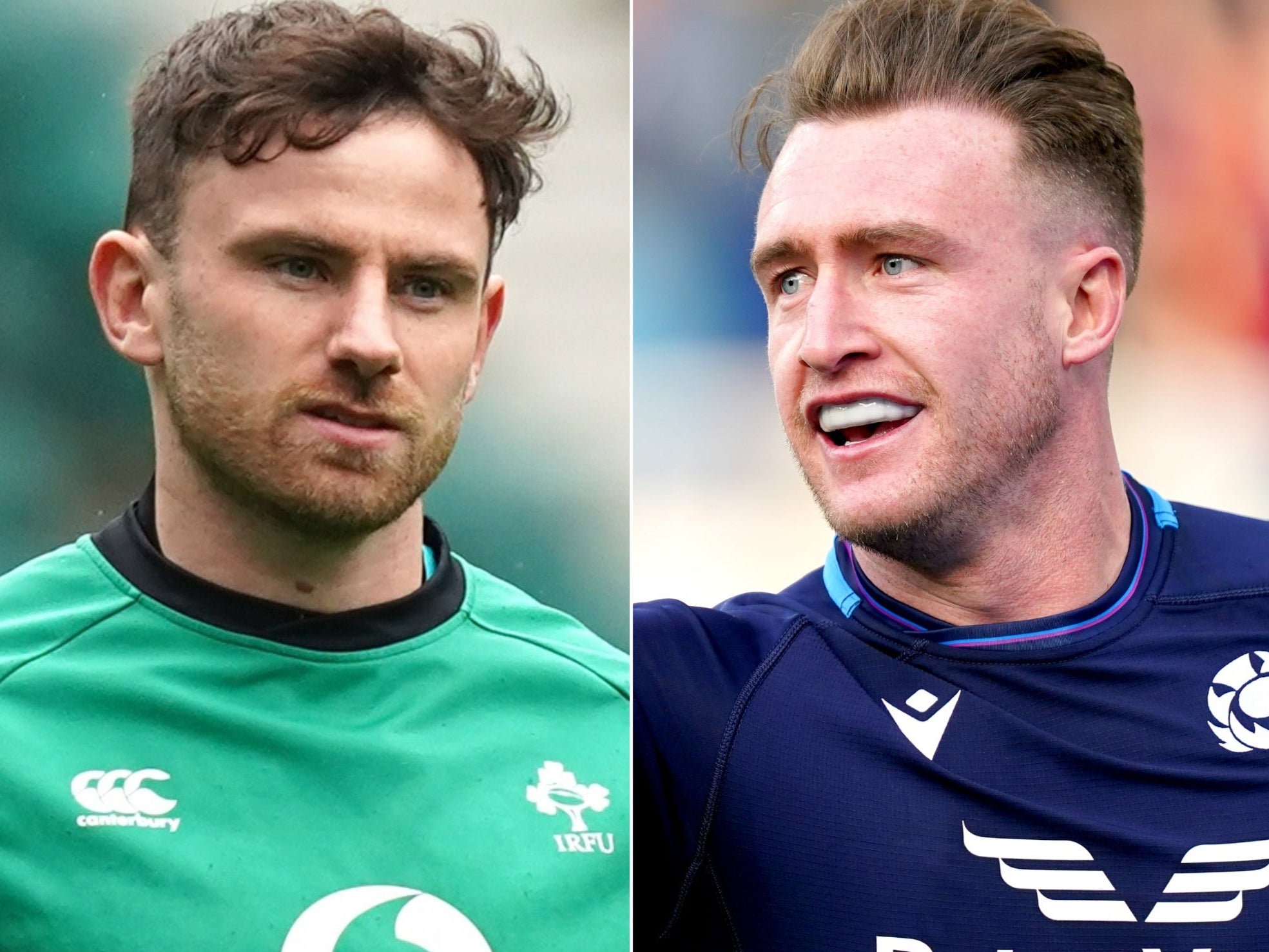 The fullback battle between Hugo Keenan and Stuart Hogg could be a key factor in deciding Ireland’s clash with Scotland in Dublin