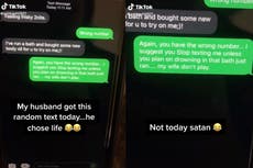 Woman shares husband’s response to receiving ‘scam’ sexts from unknown number: ‘Hubby has my back’