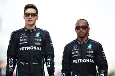 George Russell backs ‘inspiring’ Lewis Hamilton to ‘come back stronger’