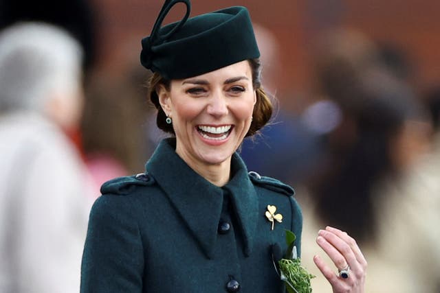 <p>Kate Middleton gives Trooping the Colour update</p>