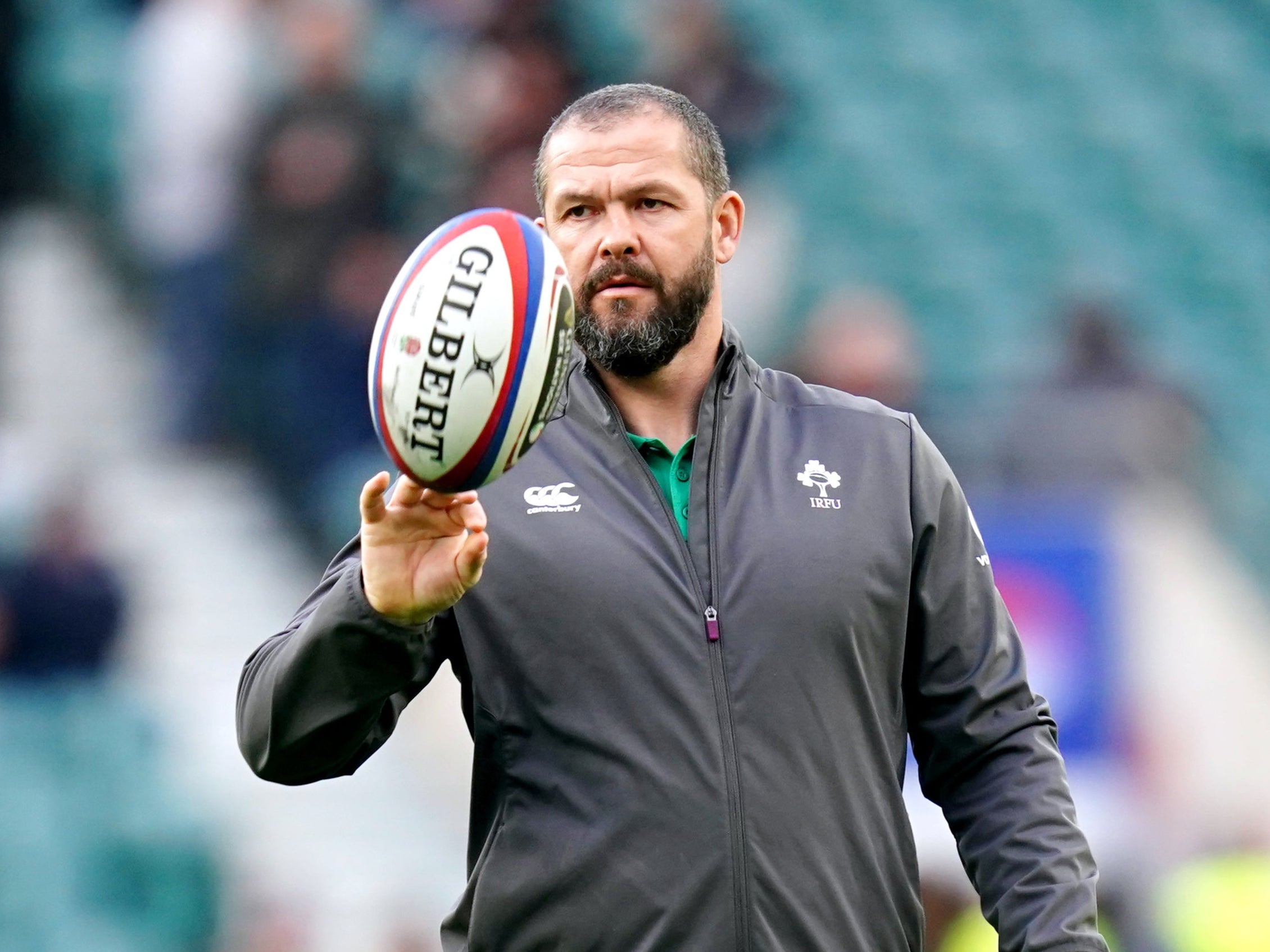 Ireland head coach Andy Farrell is preparing for Scotland