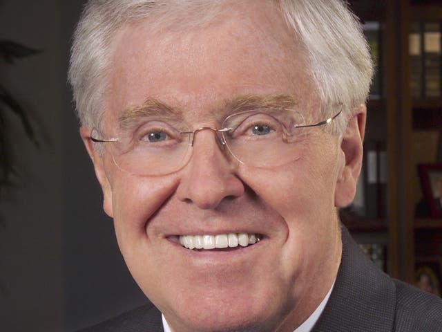 <p>Charles Koch, CEO of Koch Industries Inc., is shown in this undated company handout photo.</p>