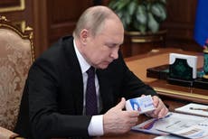 Is Putin going to have to stop using Botox because of sanctions on Russia?