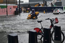 Top 10 areas of Britain most at risk of flooding due to climate crisis revealed