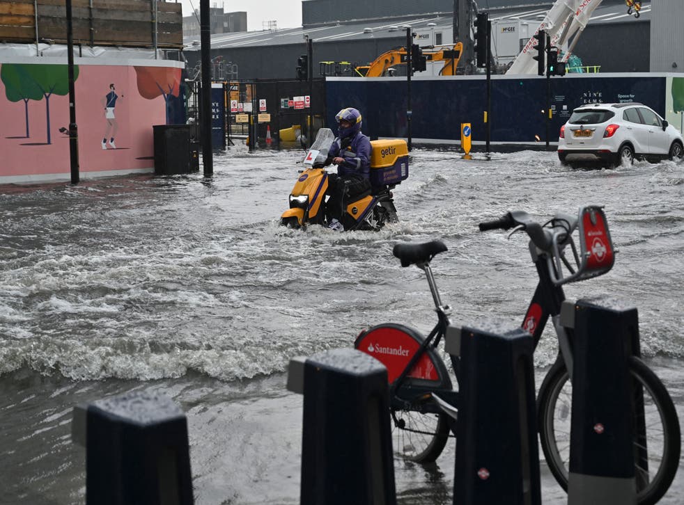 <p>Parts of London will be among the areas most at risk of flooding by 2050 </p>