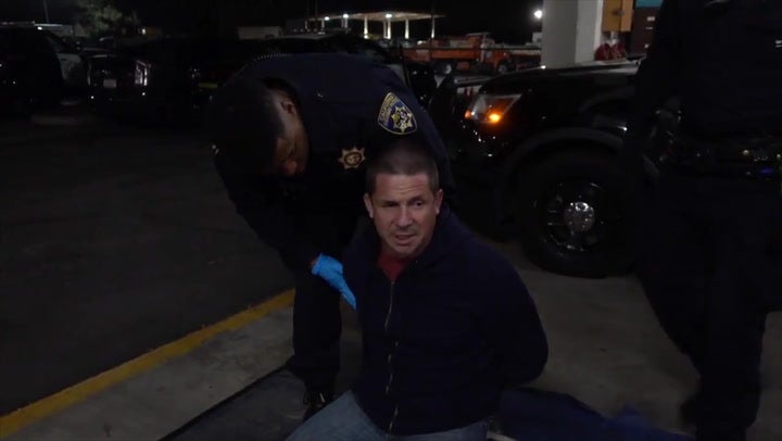 Police pin down man who refused to give blood for fear of needles ...