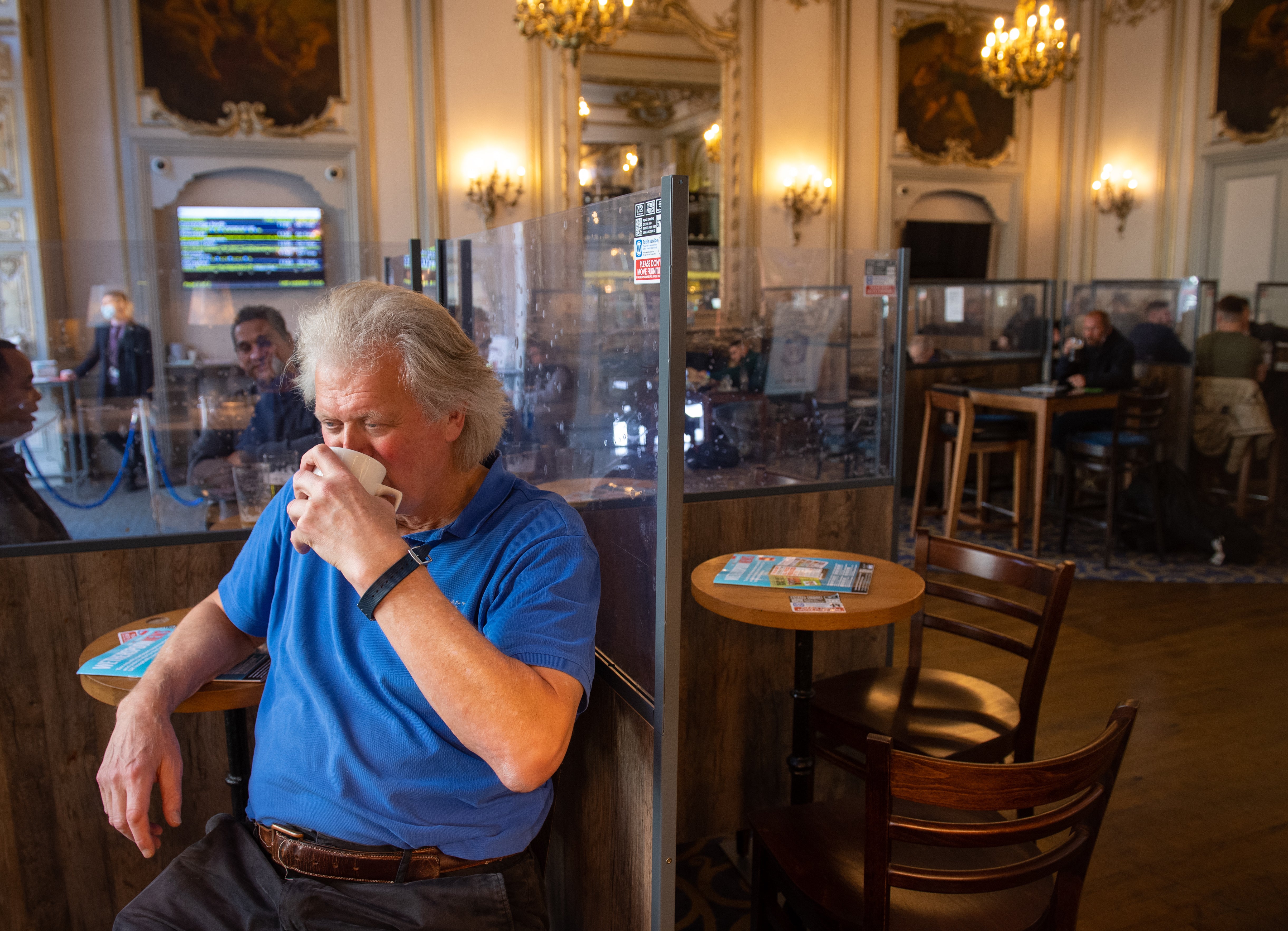 Wetherspoons founder and chairman Tim Martin said the pub group has seen cost increases in its supply chain (Dominic Lipinski/PA)