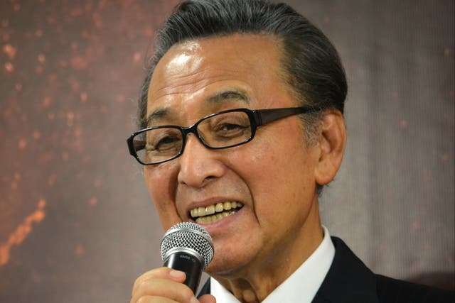 <p>Japanese film actor Akira Takarada</p>