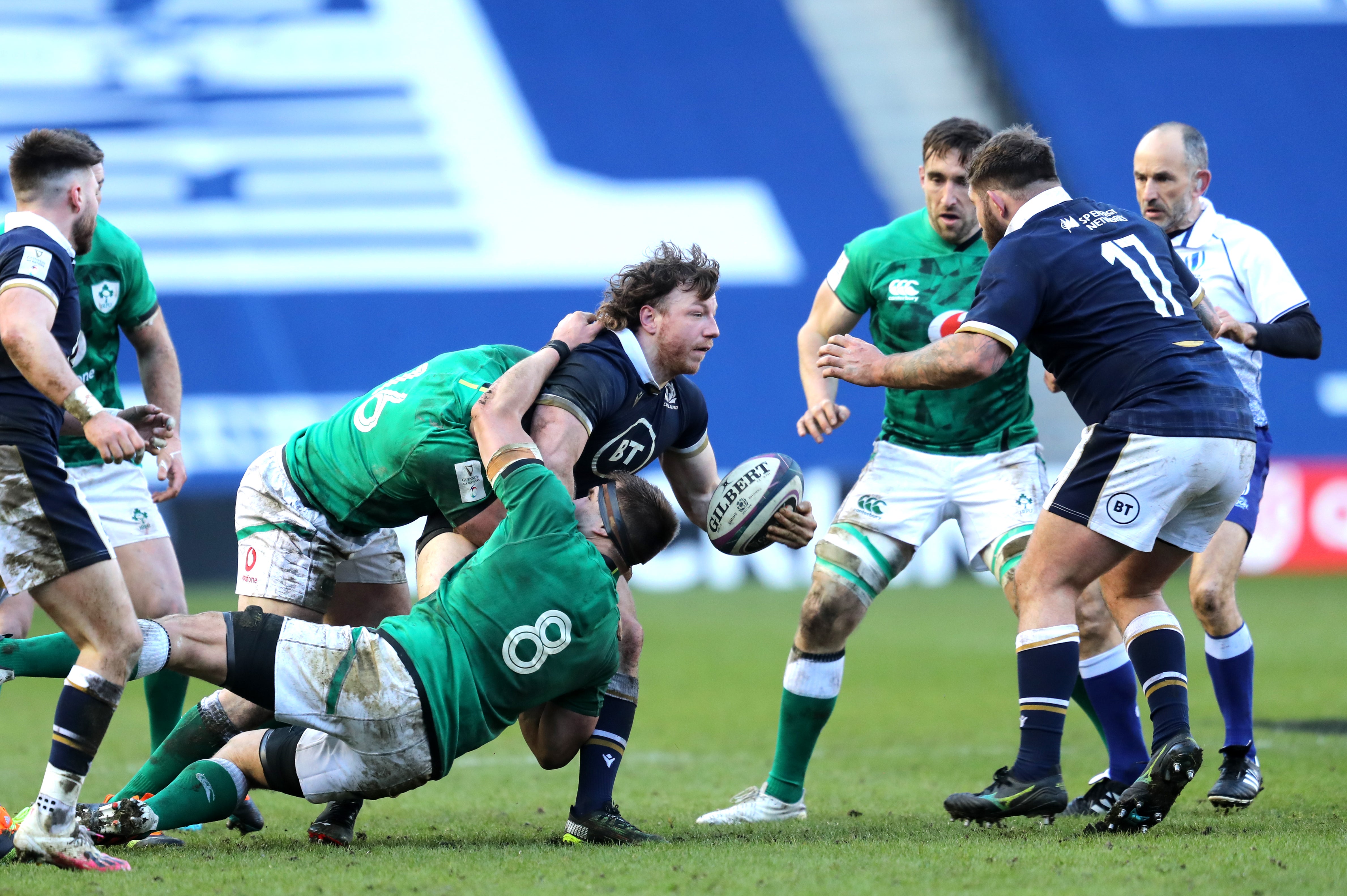 Ireland have won their last six meetings with Scotland, including last year at Murrayfield (Jane Barlow/PA)