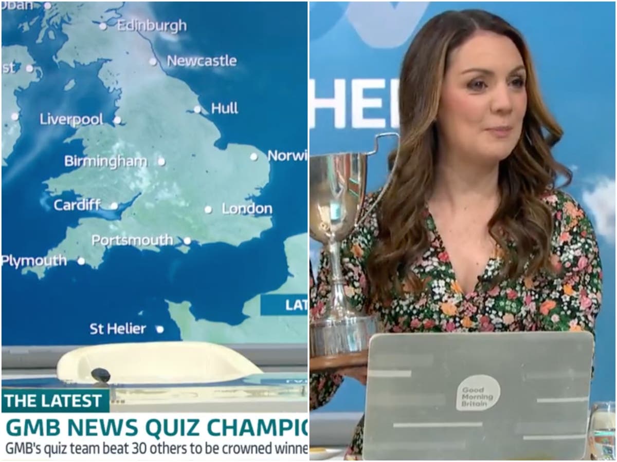 GMB: Weather presenter Laura Tobin oversleeps and misses bulletin after heavy night out