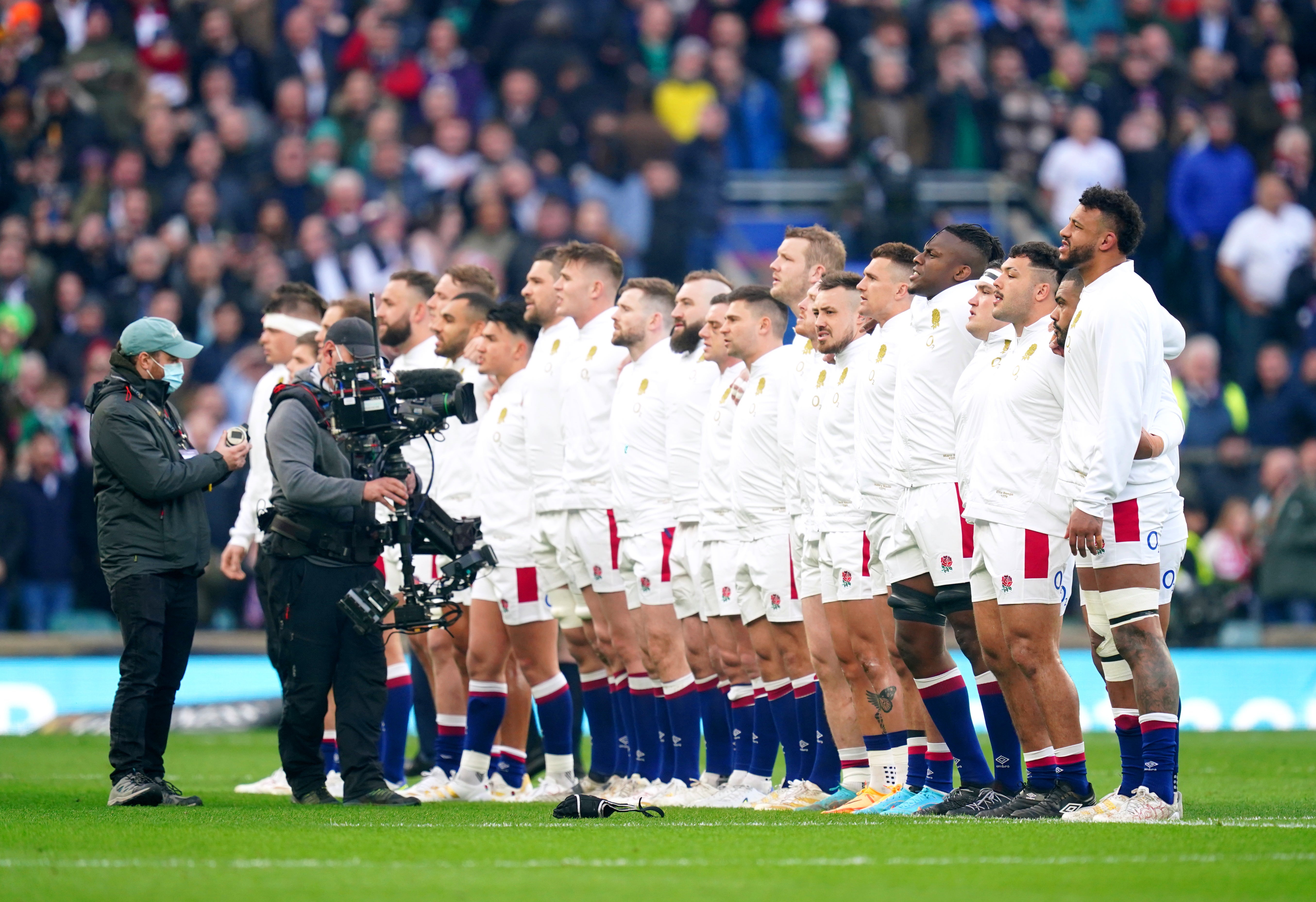 England are looking to finish the 2022 Six Nations on a high (David Davies/PA)