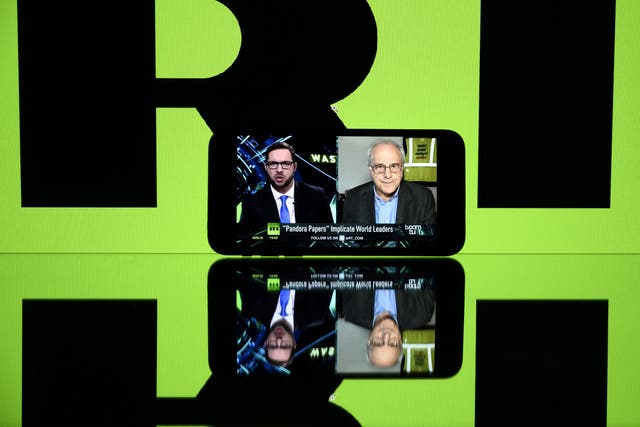 <p>RT has been broadcast in the UK since October 2014</p>