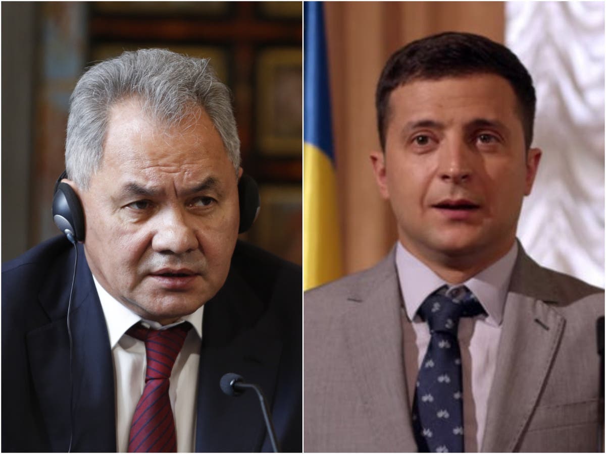 Zelensky: Russian defence minister demands ban on Ukraine president&rsquo;s comedy