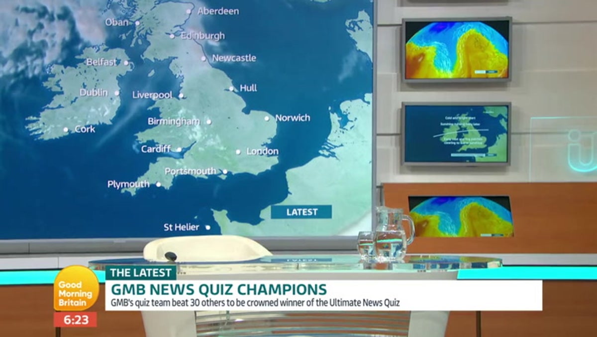 GMB: Laura Tobin oversleeps and misses weather after night of partying |  Culture | Independent TV