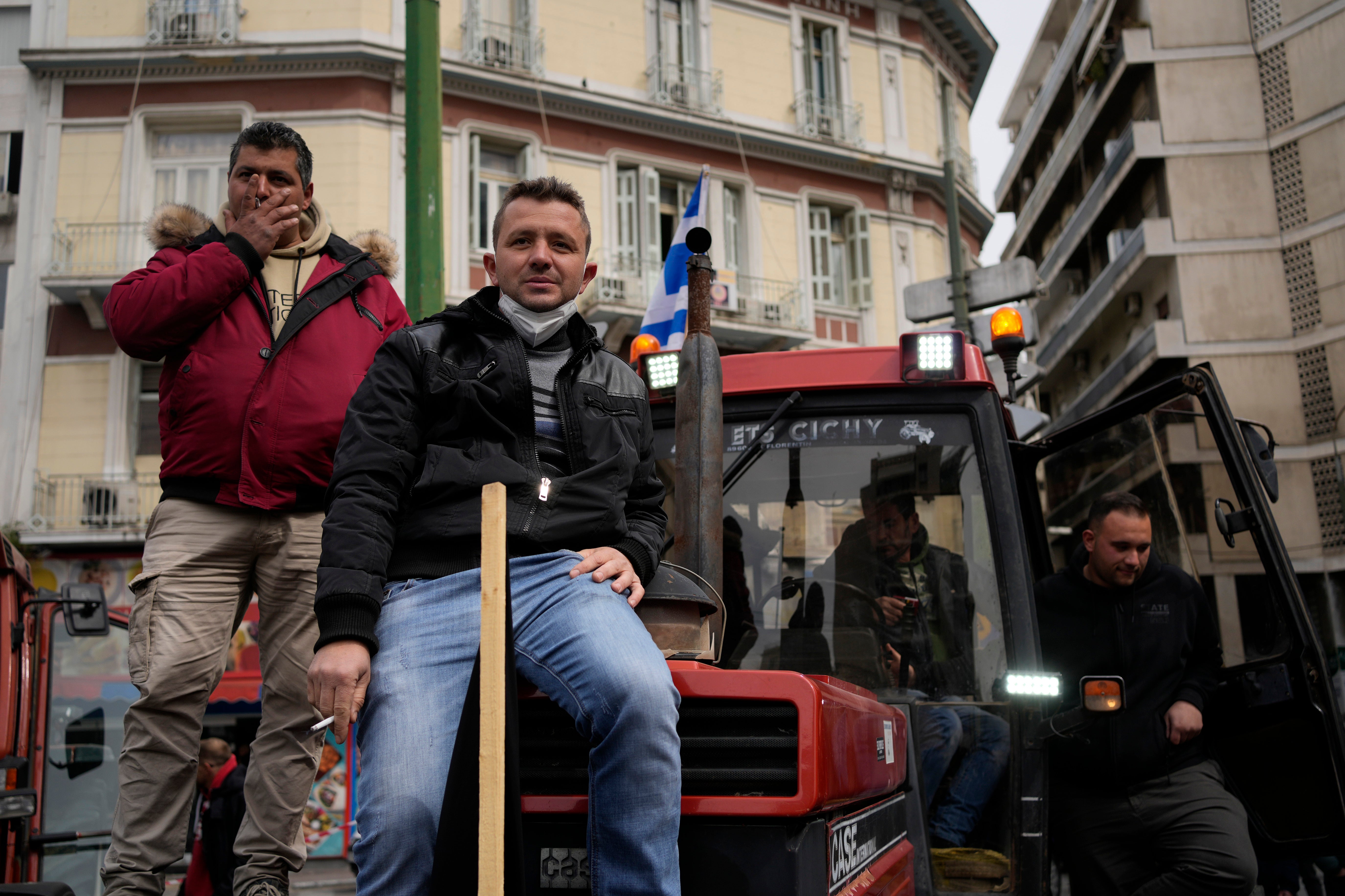 Greece Farmers Protest
