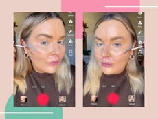 TikTok trials: We try the viral beauty filter that claims to transform the way you contour