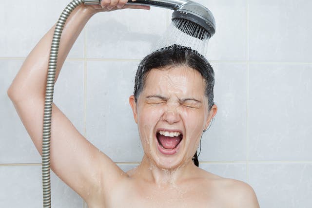 <p>A cold shower could be just the ticket when it comes to stress reduction</p>