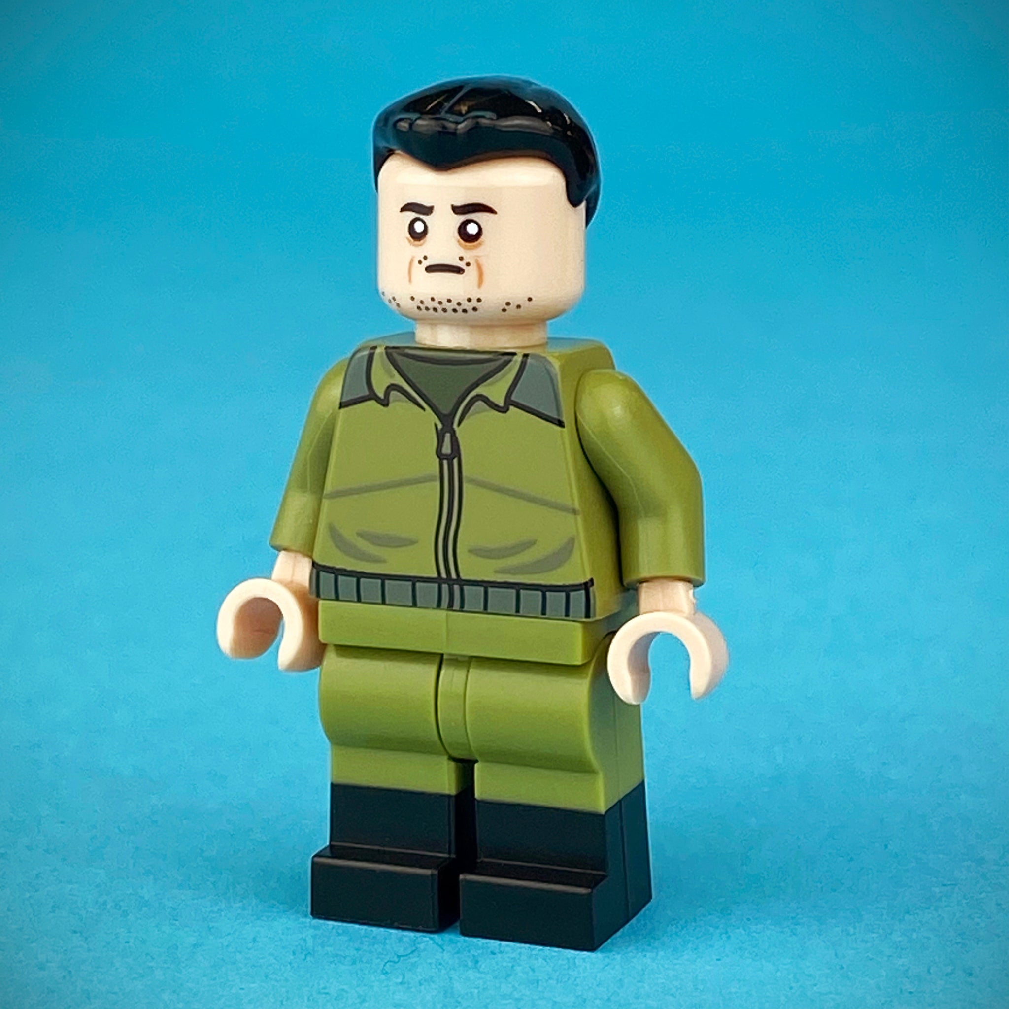 A Chicago artist created a Lego version of Volodymyr Zelensky to raise money for humanitarian efforts
