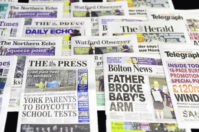 Local newspaper firm Newsquest is buying East Anglia rival Archant (Newsquest/PA)