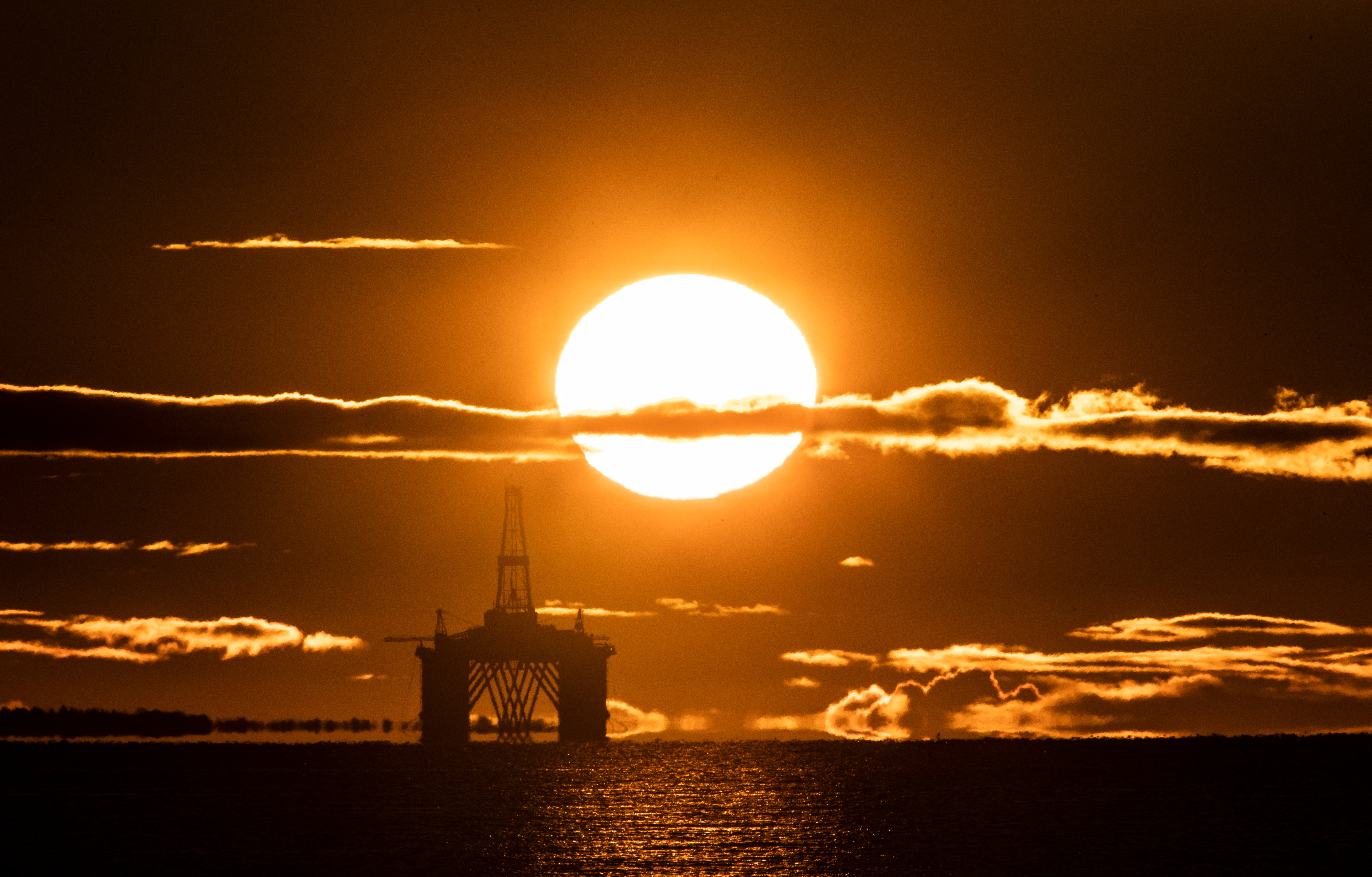 The Oil and Gas Authority announced Monday that it had changed its name to the North Sea Transition Authority. (Jane Barlow/PA)