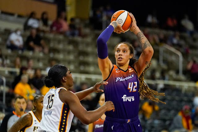 <p>Russia Griner Basketball</p>