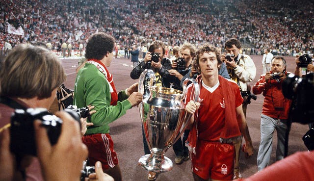 <p>Nottingham Forest defeated Liverpool on their run to the 1979 European Cup  </p>