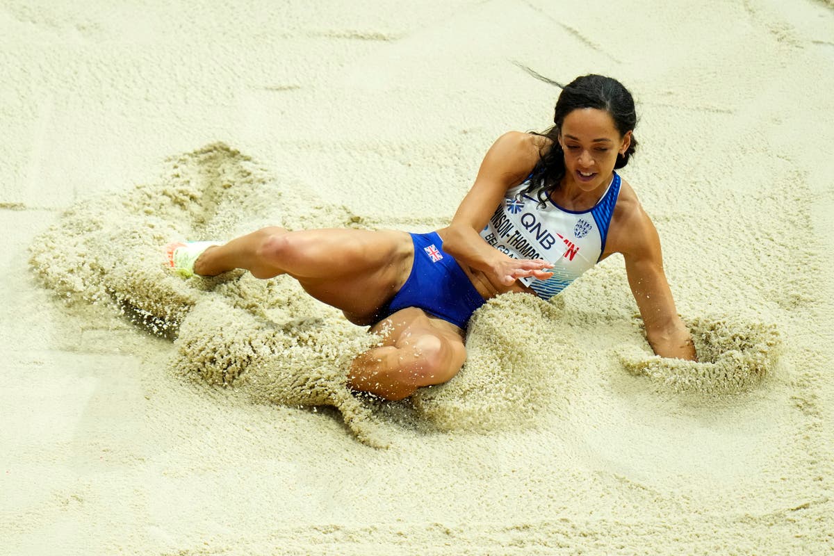Katarina Johnson-Thompson dismisses injury fears after Belgrade withdrawal Katarina Johnson-Thompson dismisses injury fears after Belgrade withdrawal