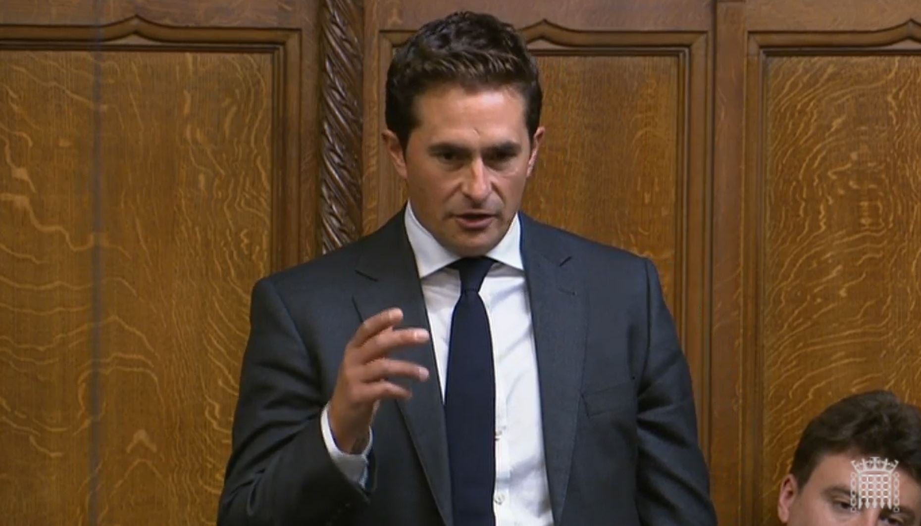 Conservative MP Johnny Mercer secretly travelled to Ukraine over the past week, he has revealed (House of Commons/PA)