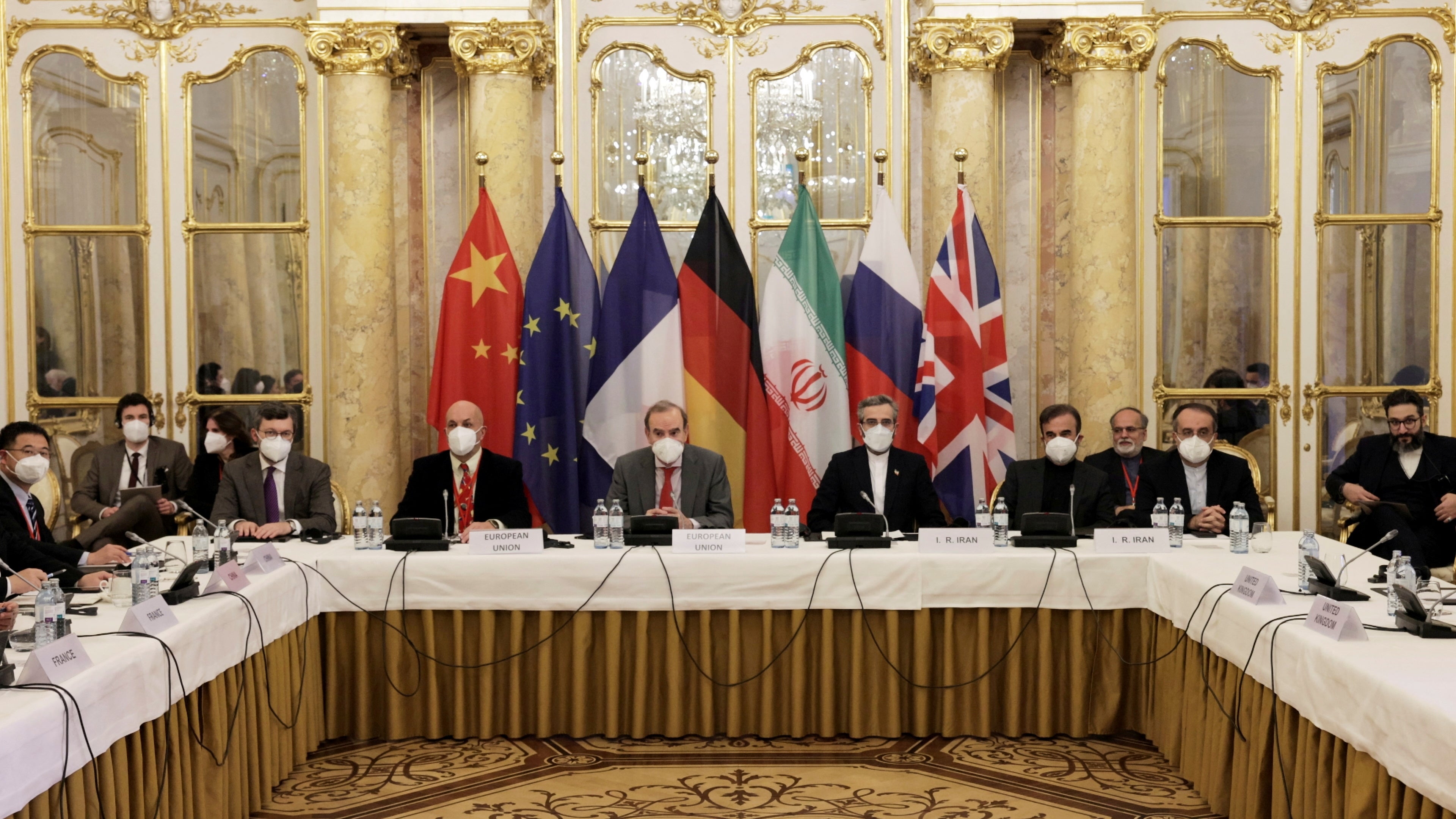 Talks between Iran and several countries including the UK began in Vienna in December 2021