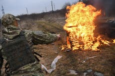 Hours after Putin rally in Moscow, Ukraine claims Russia has lost 14,400 soldiers so far