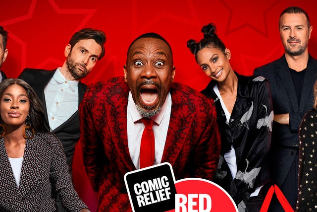 Red Nose Day 2022 presenters (Comic Relief/BBC)