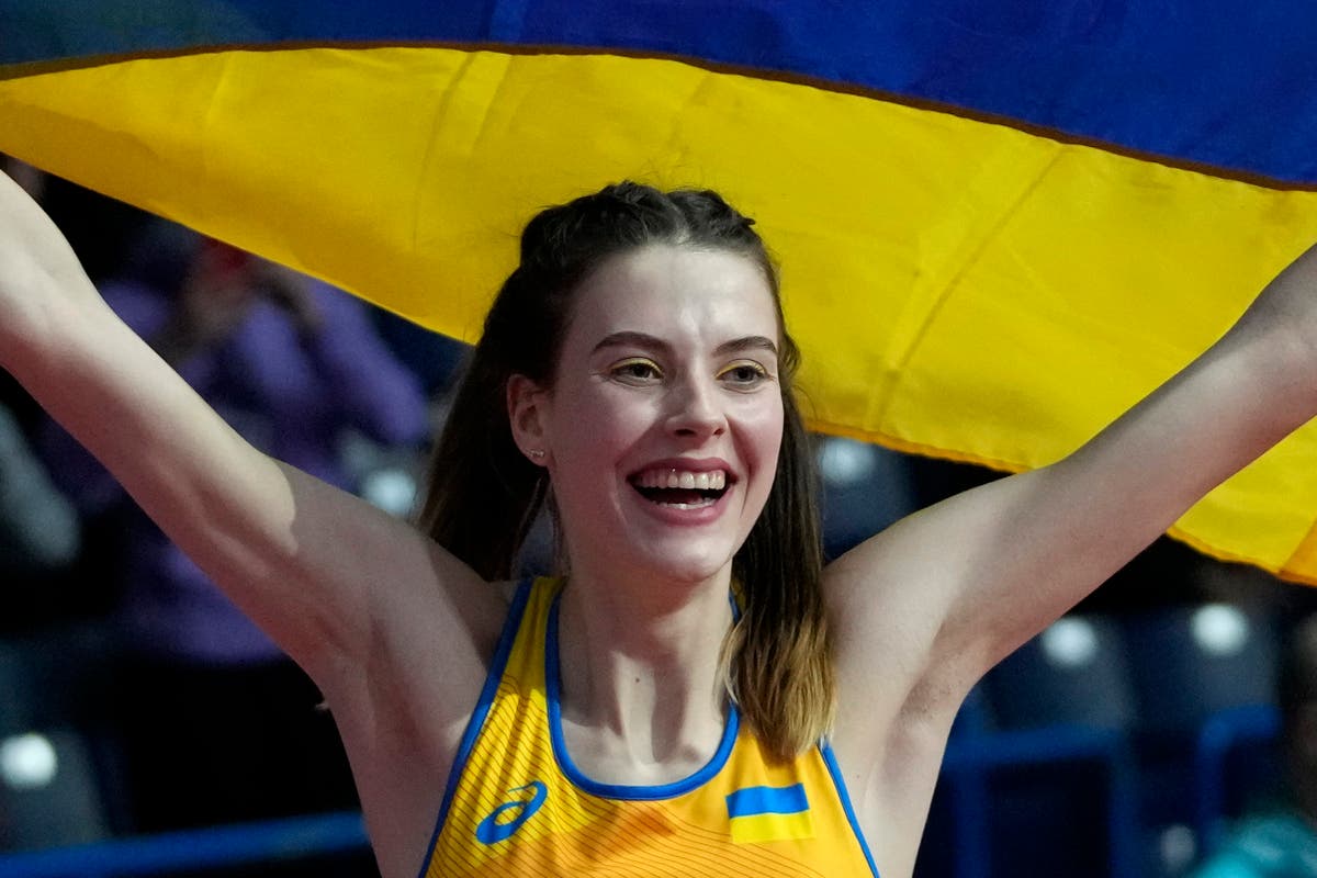 Yaroslava Mahuchikh wins high jump gold after three-day drive from Ukraine Yaroslava Mahuchikh wins high jump gold after three-day drive from Ukraine