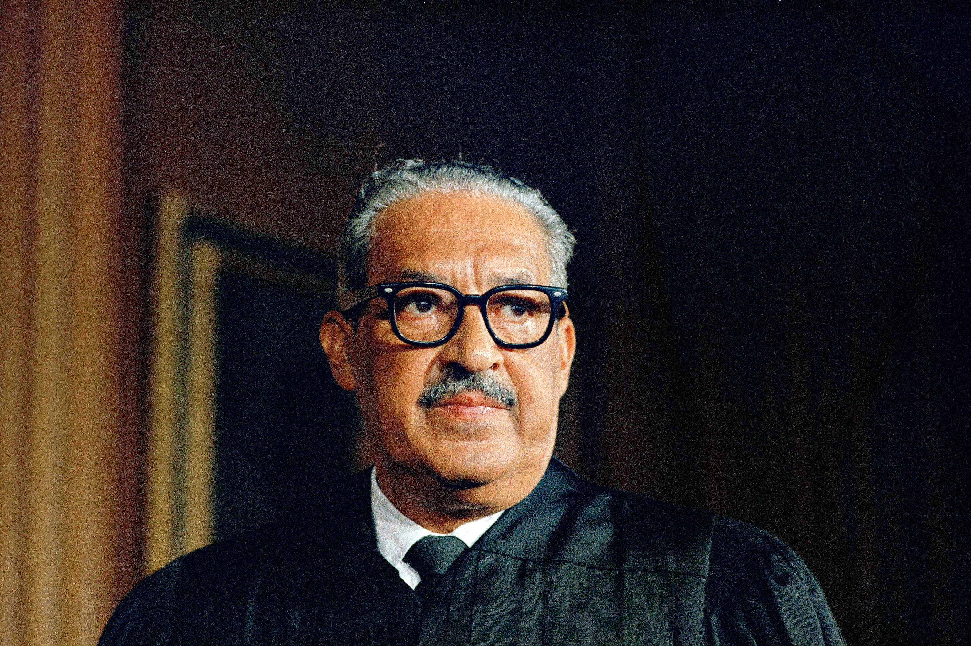 First african american supreme court justice sale