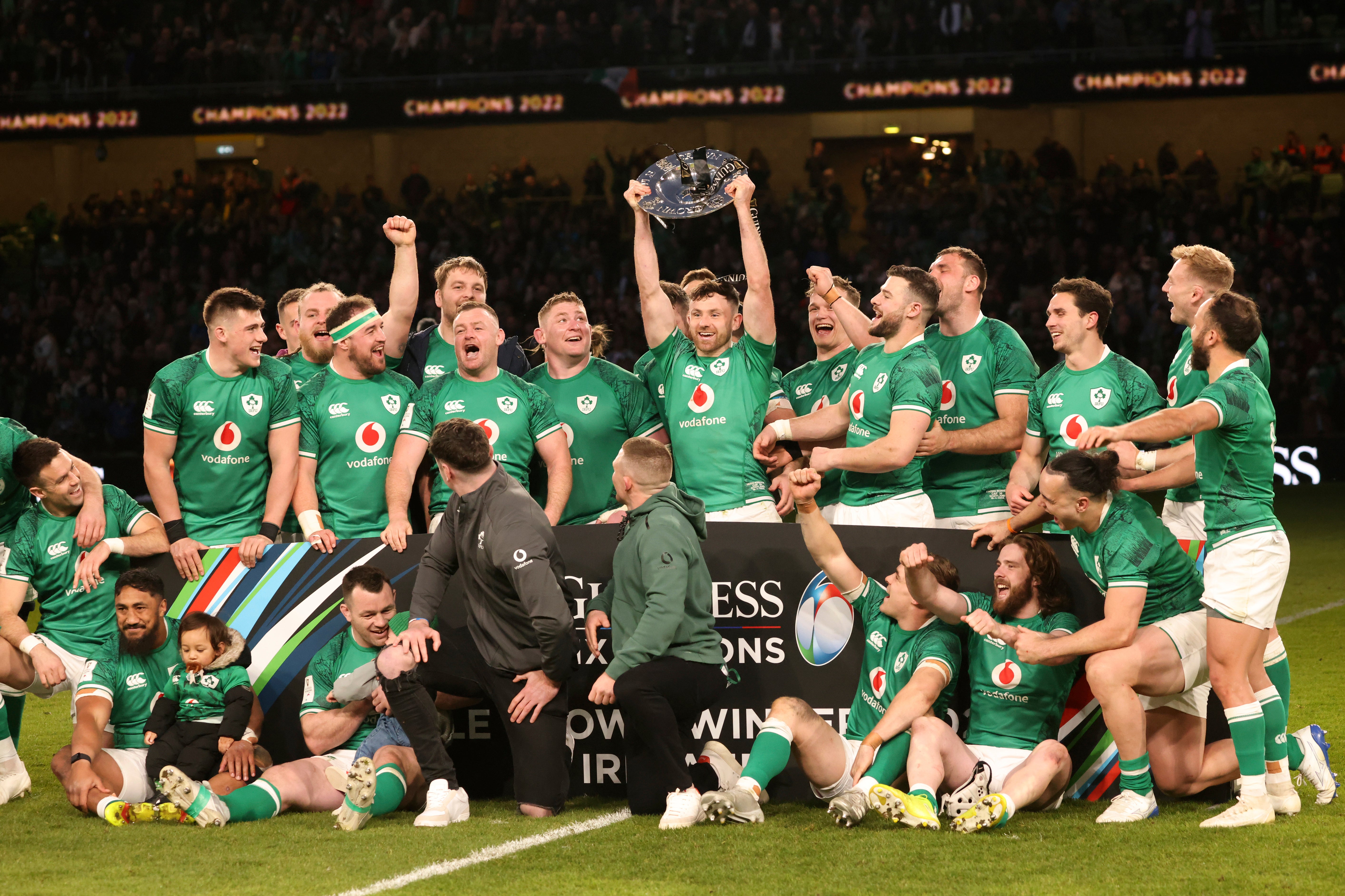 Ireland won the Triple Crown for the first time since 2018