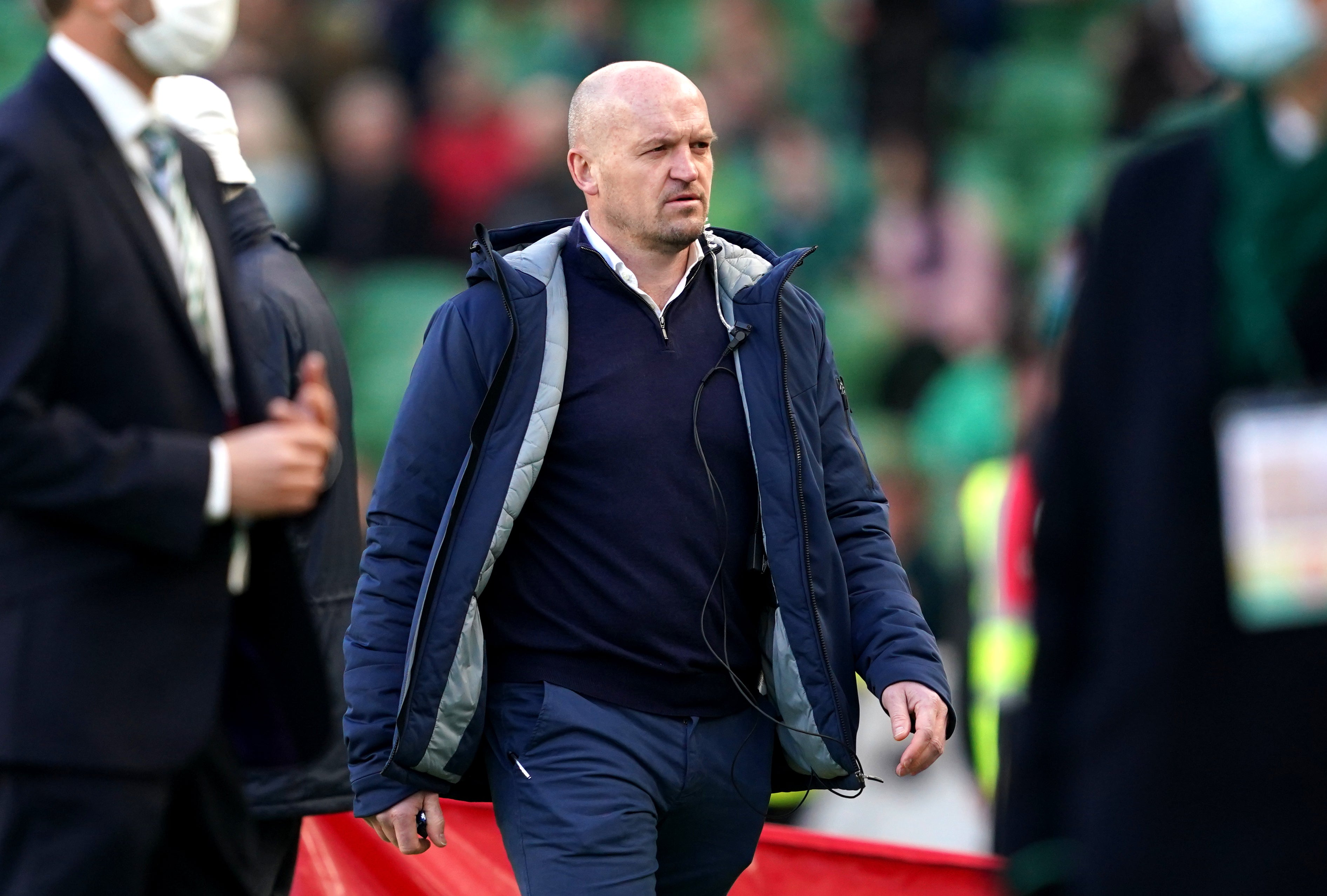 Gregor Townsend had a disciplinary breach to deal with (Brian Lawless/PA)