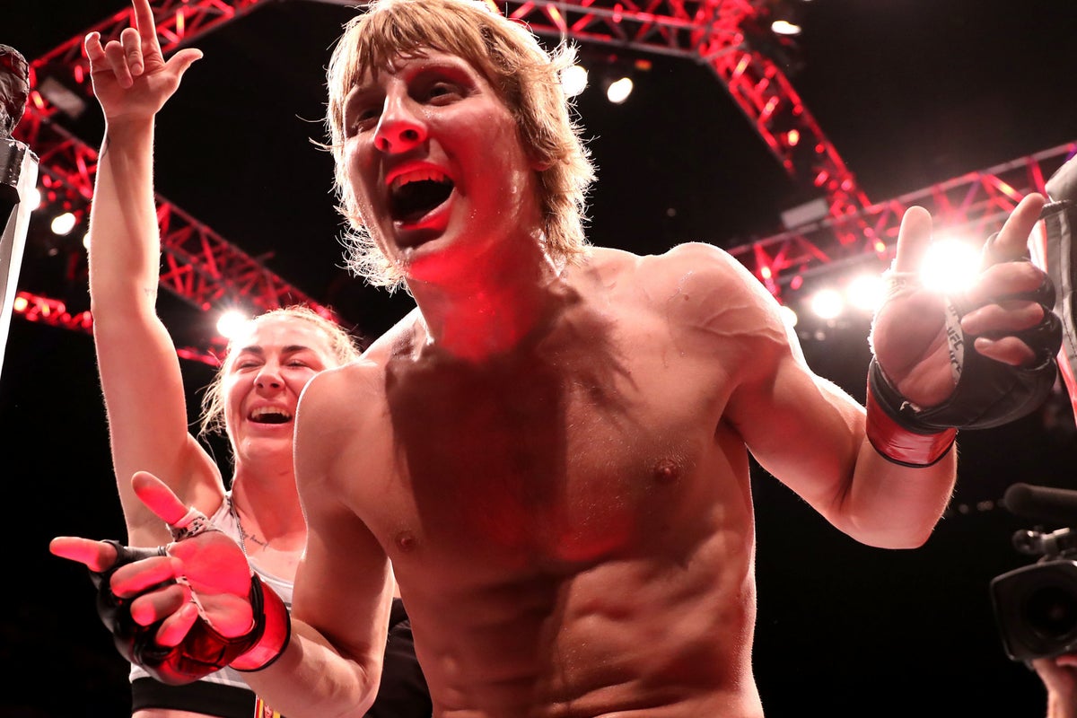 Paddy Boxing UFC star Paddy The Baddy reacts to messages from Liverpool players ...