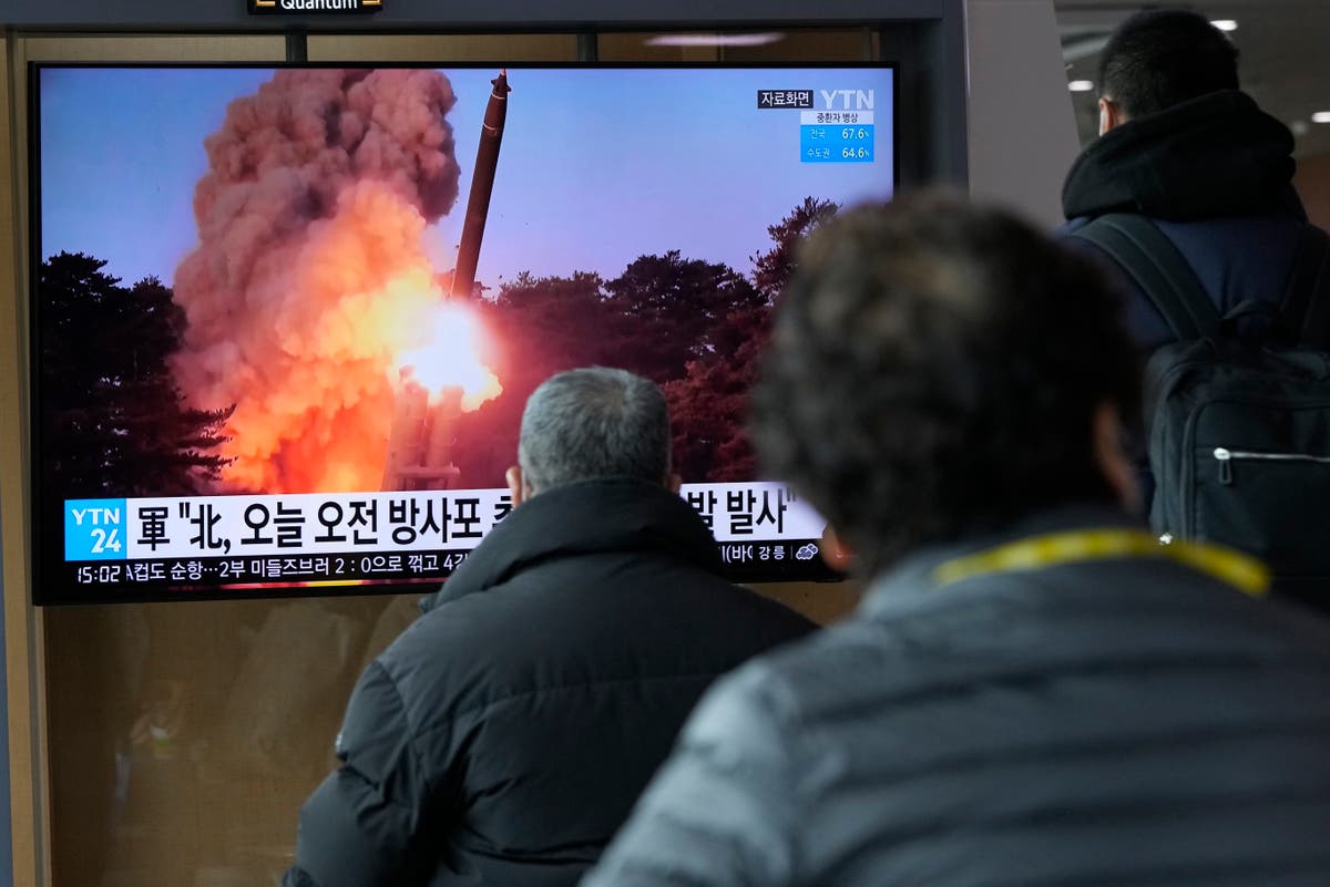 North Korea fires unidentified projectile off its east coast, says South Korea’s joint chiefs of staff (old)