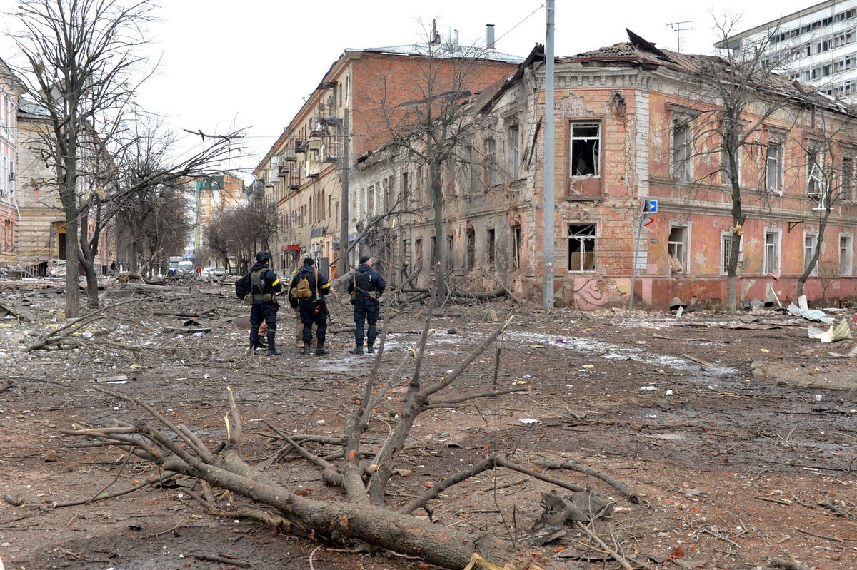 Russia ‘has increased indiscriminate shelling of urban areas causing widespread destruction’, UK says