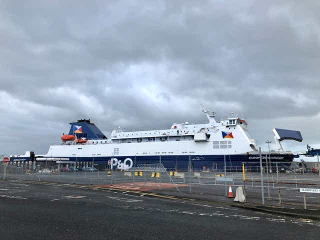 Union representatives are set to brief a Stormont committee on its plans to take a legal challenge against ferry giant P&O after it sacked 800 workers (PA)