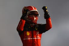 Charles Leclerc wins Bahrain Grand Prix as Max Verstappen fails to finish 