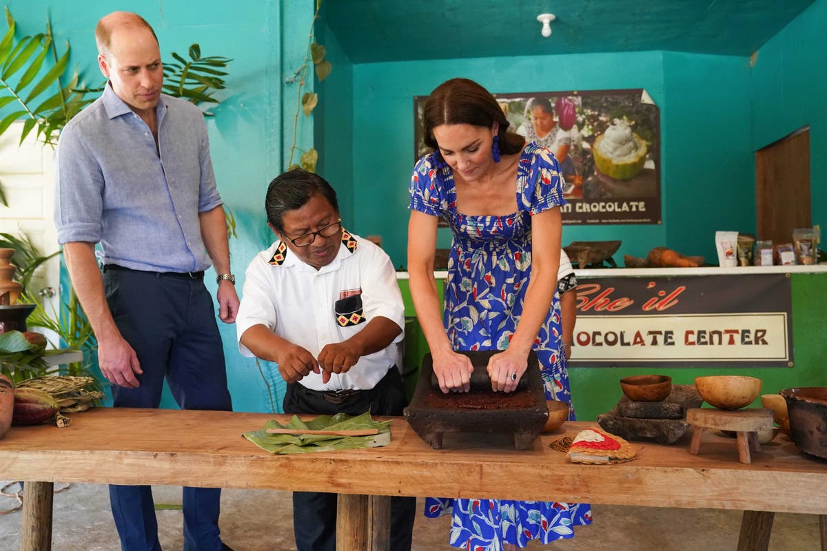 Chocolate farm visit is the golden ticket for William and Kate The